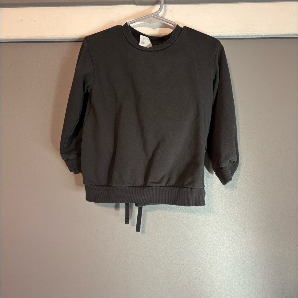 H&M Charcoal Crew Neck set